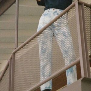 BDG Urban Outfitters Slim Straight Acid Wash High Rise Jean